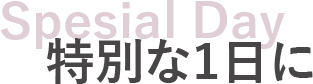 特別な1日に 5時間コース